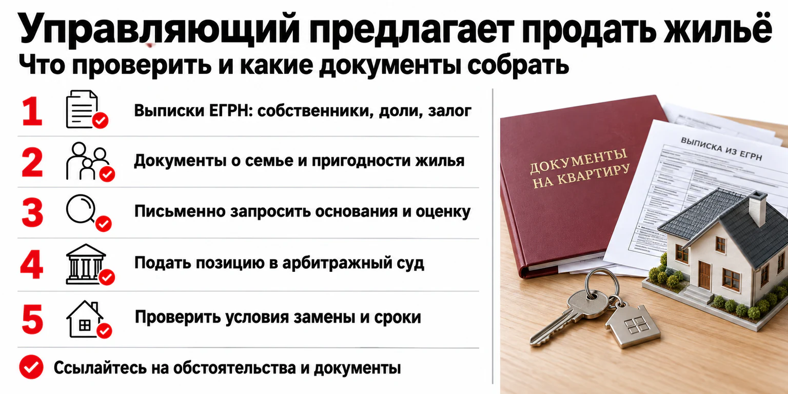 Документы и действия при споре о продаже единственного жилья