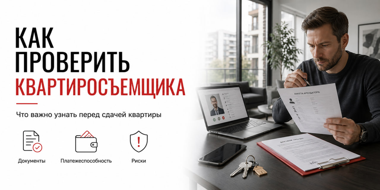 Как проверить квартиросъемщика при сдаче квартиры