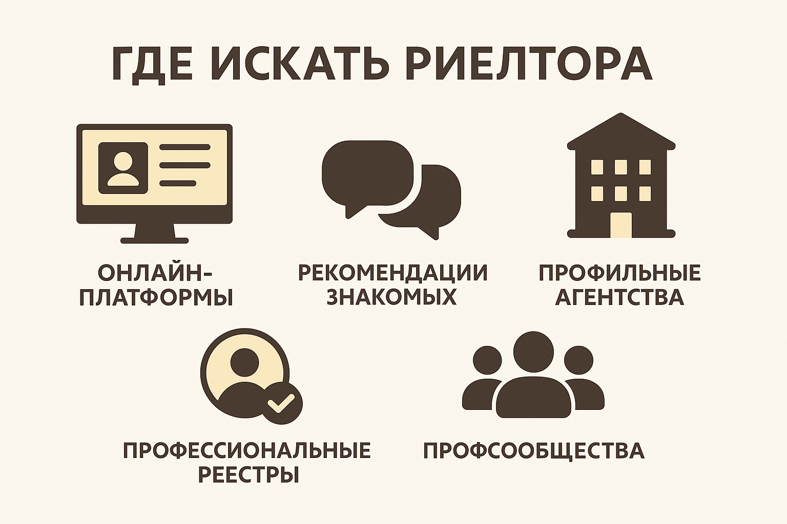 Где искать риелтора