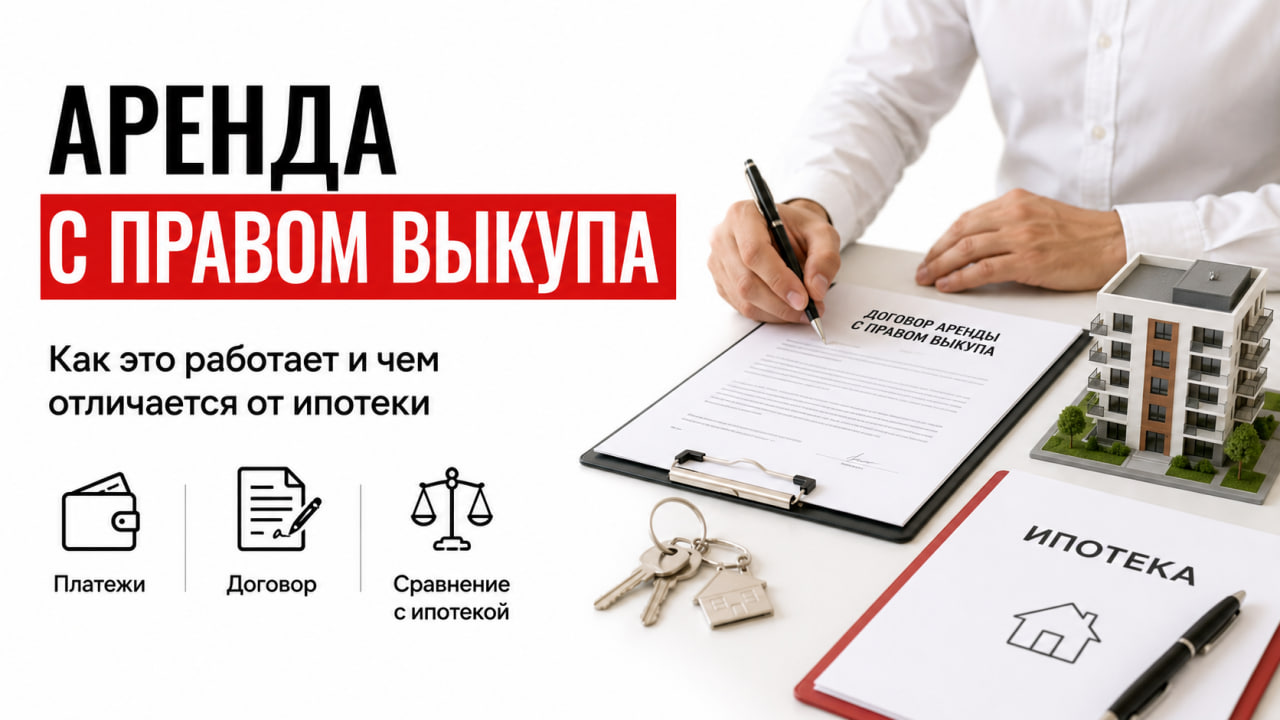 Аренда с правом последующего выкупа: как это работает, особенности и сравнение с ипотекой