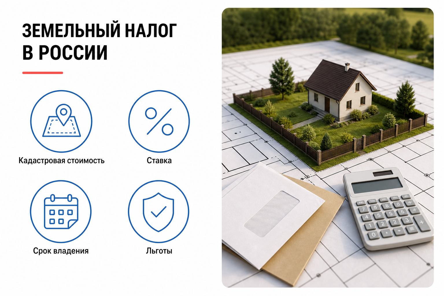 От чего зависит земельный налог в России