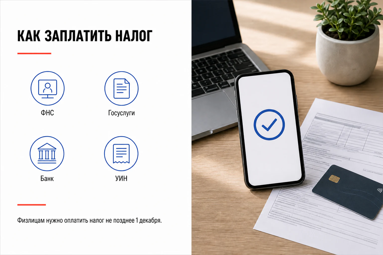 Как заплатить земельный налог