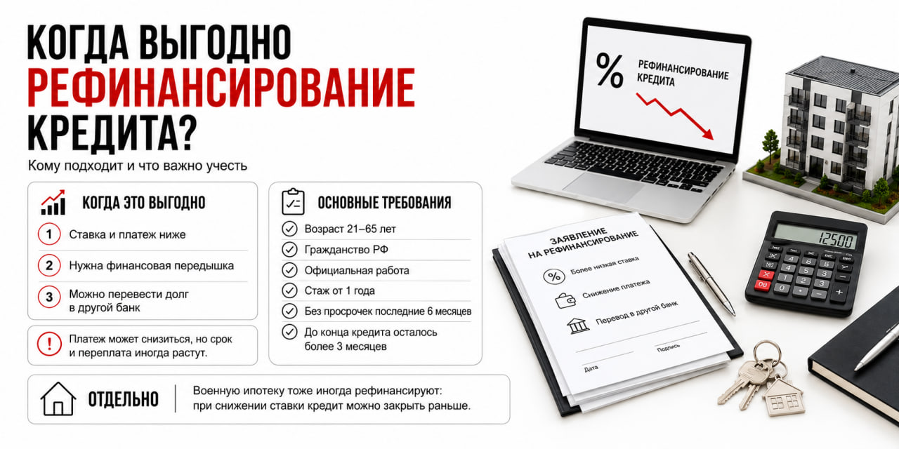 Когда выгодно и кому нужно рефинансирование кредита?