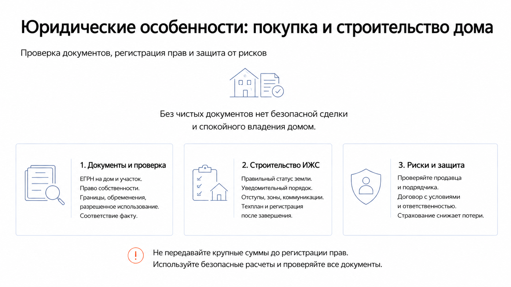 Юридические особенности