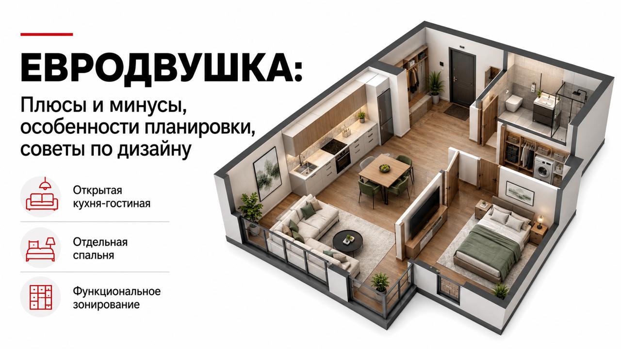 Плюсы и минусы, особенности планировки, советы по дизайну