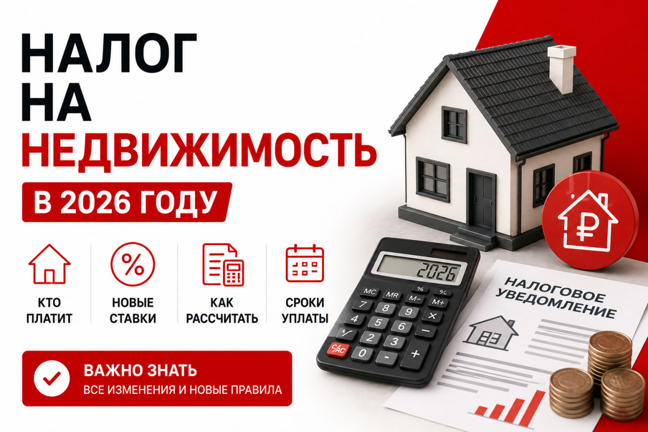 Налог на недвижимость в 2026 году