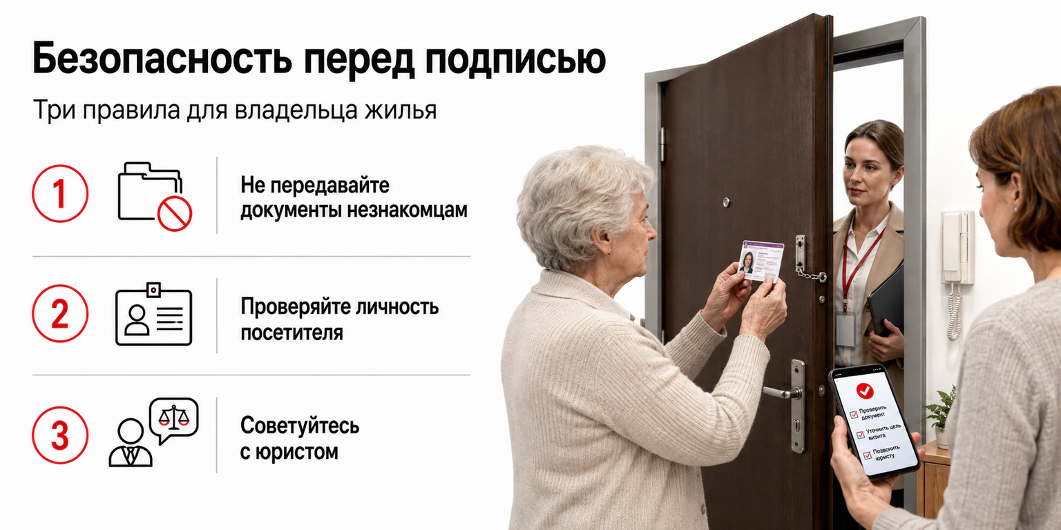 Инфографика: безопасность перед подписанием документов на жильё Инфографика: безопасность перед подписанием документов на жильё