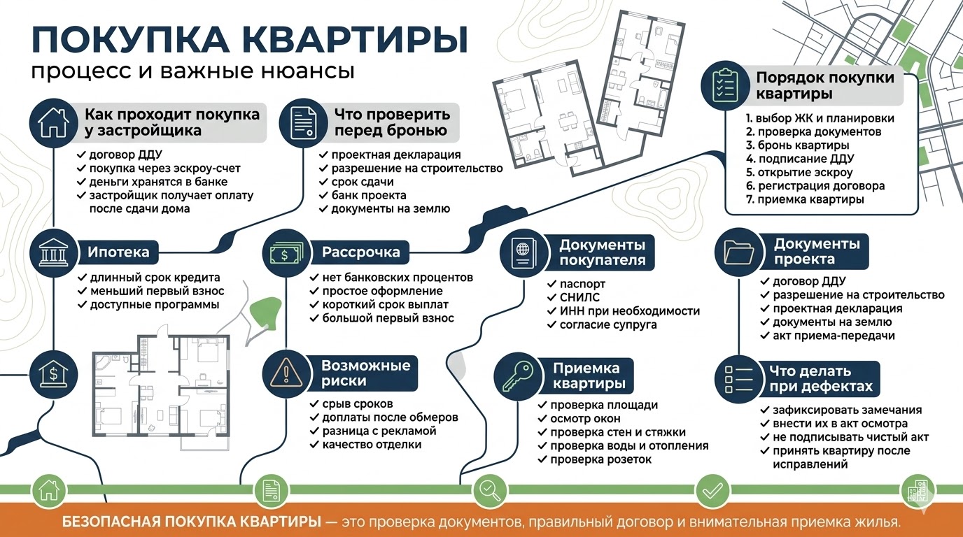 Как происходит покупка квартиры в Прикубанском округе