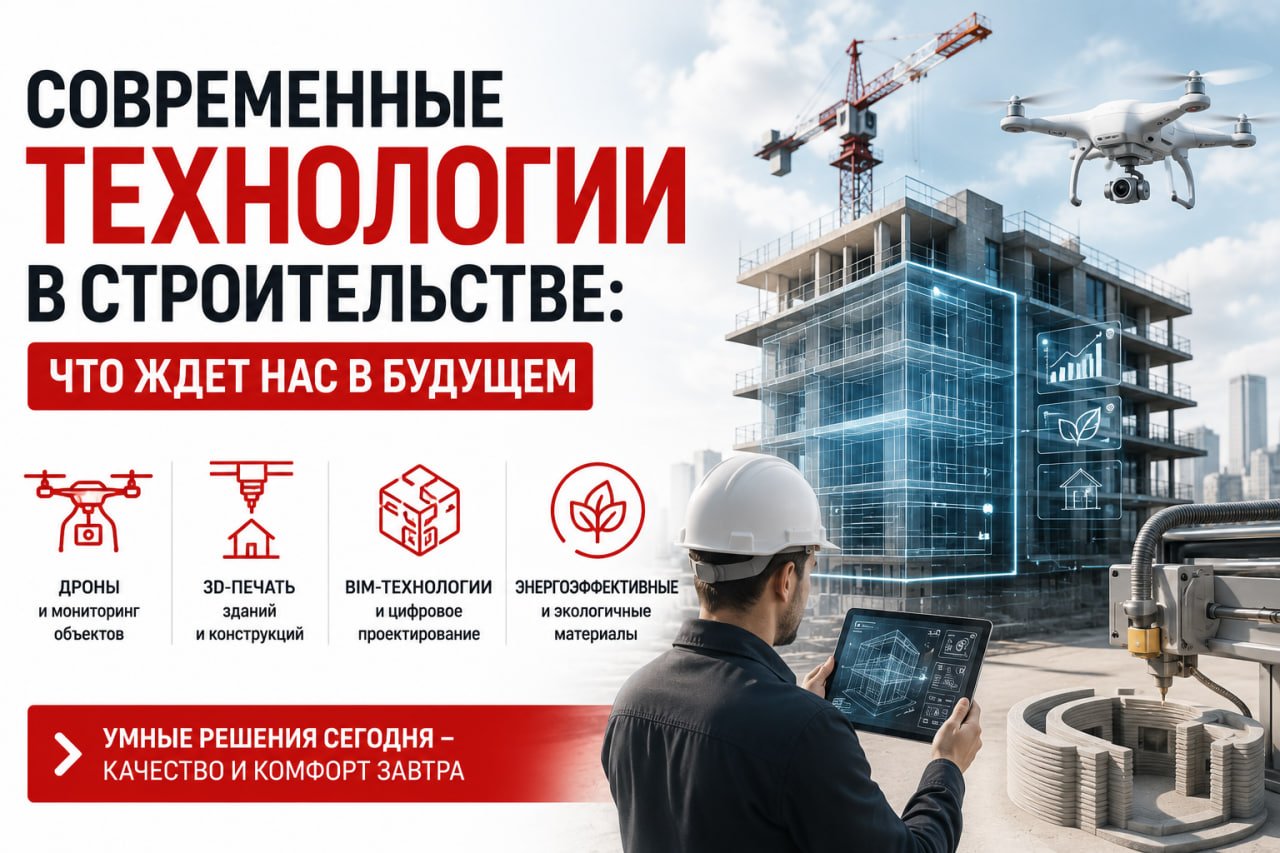 Современные технологии в строительстве