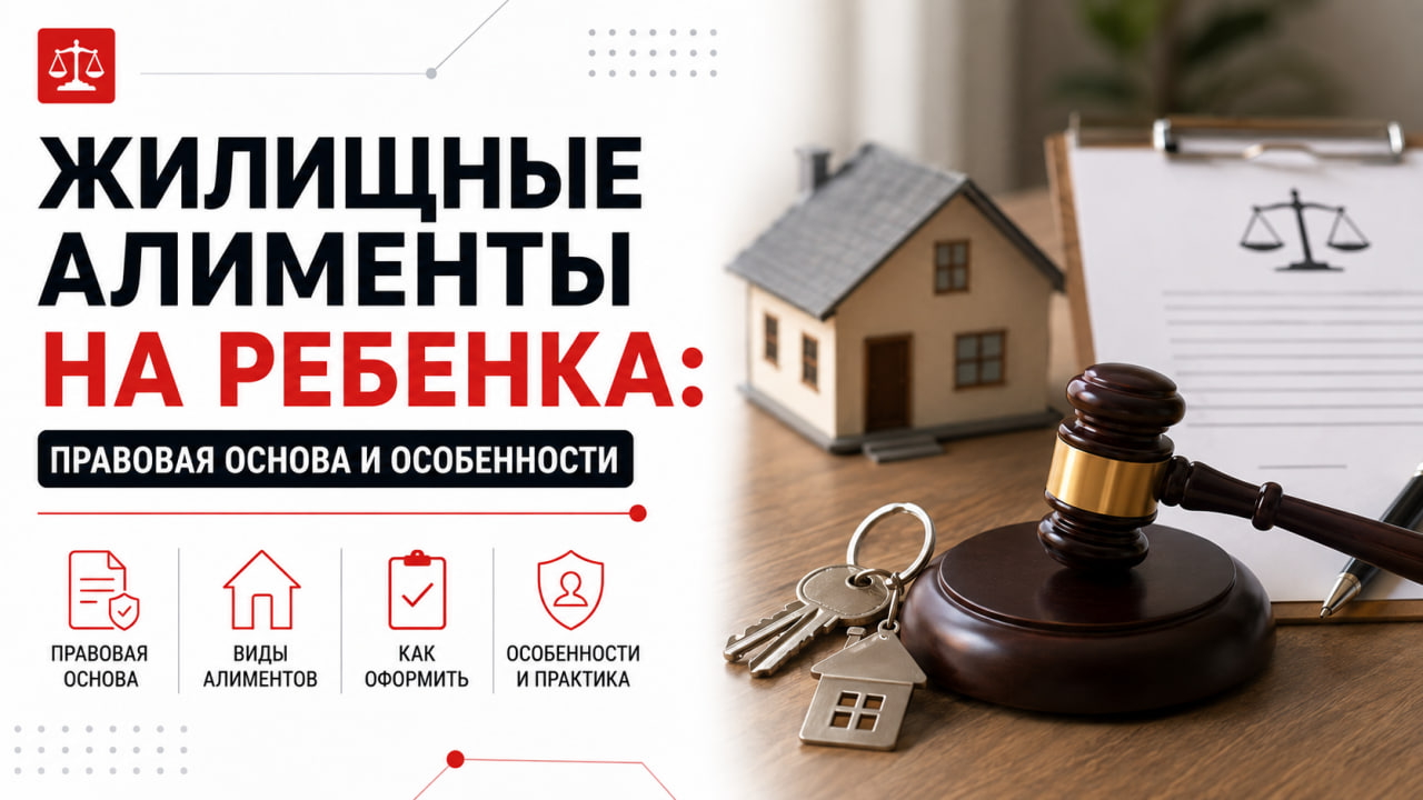 Жилищные алименты на ребенка: правовая основа и особенности