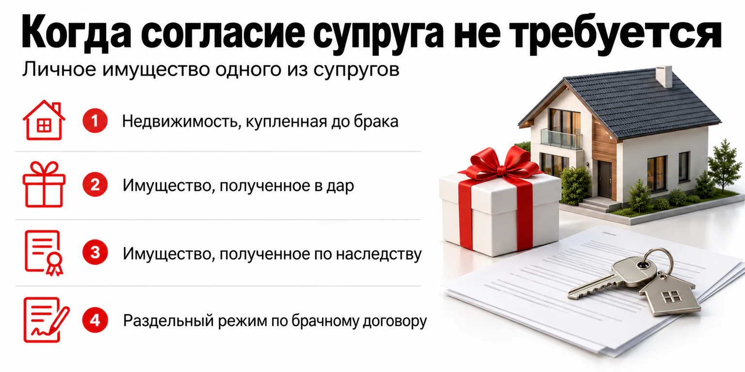 Инфографика: случаи продажи личного имущества без согласия супруга