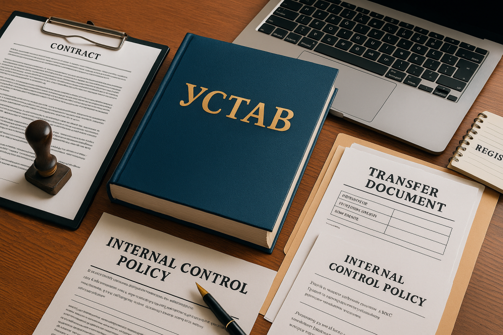 Устав: обязательные разделы на 2025 год