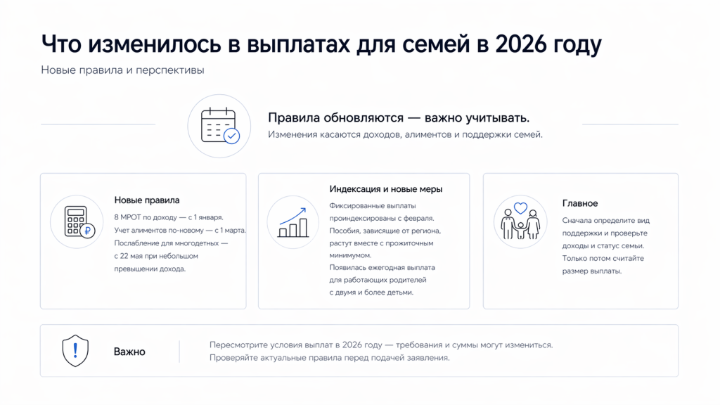 Изменения в правилах, перспективы выплат