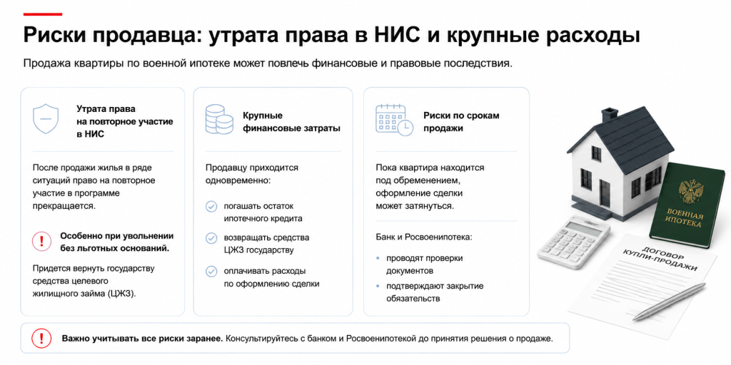 Риски продавца: утрата права на повторное участие в НИС и крупные финансовые затраты