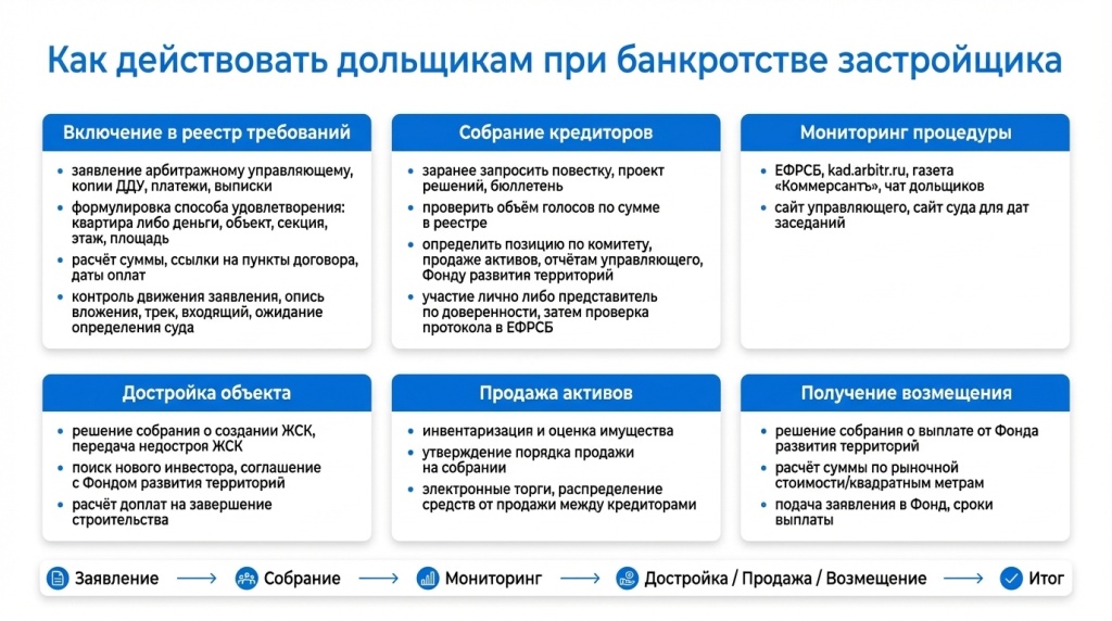 Как действовать дольщикам