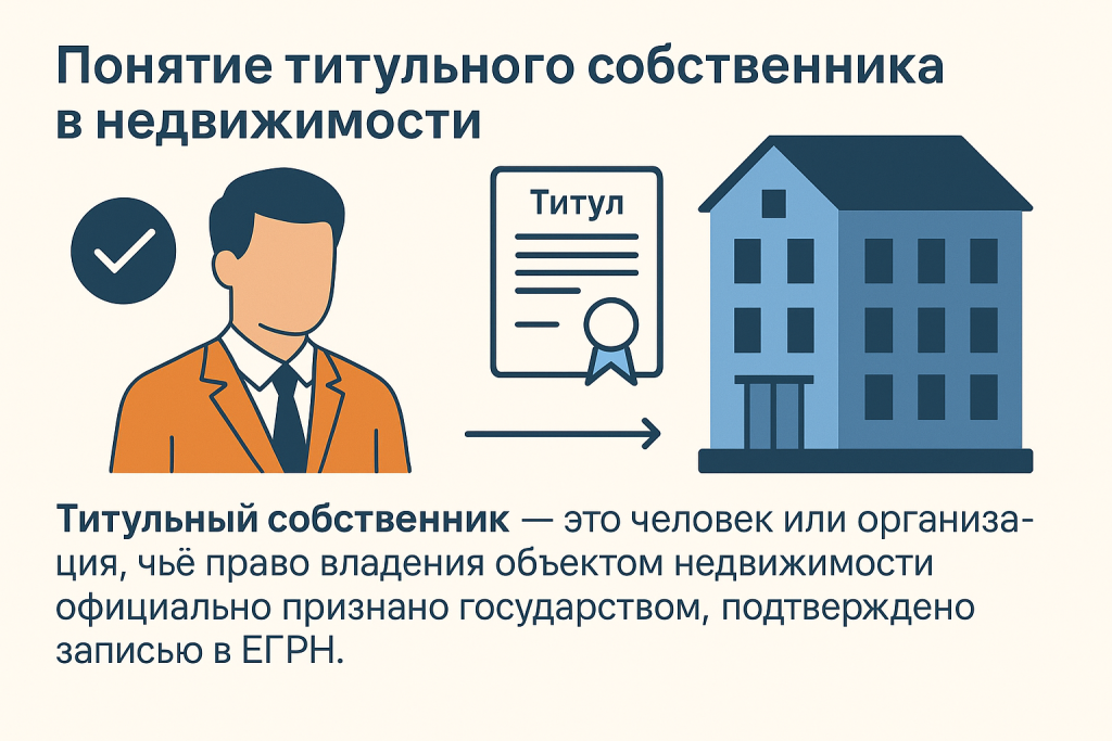 Понятие титульного собственника в недвижимости Понятие титульного собственника в недвижимости