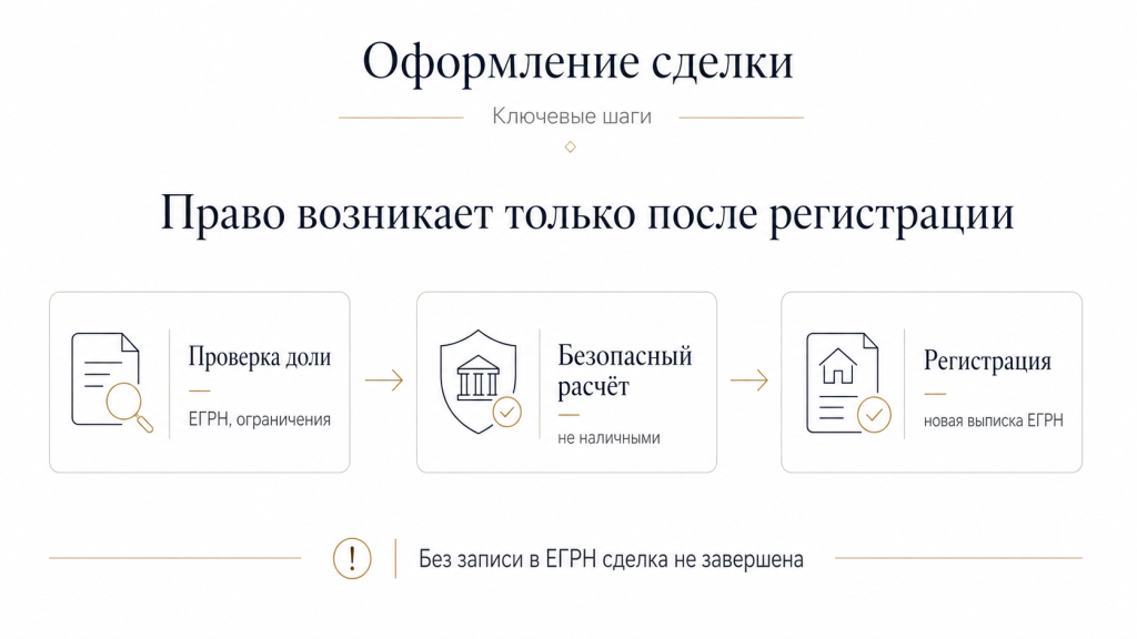 Оформление сделки