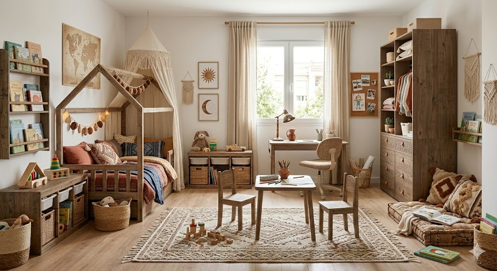 Планировка детской комнаты