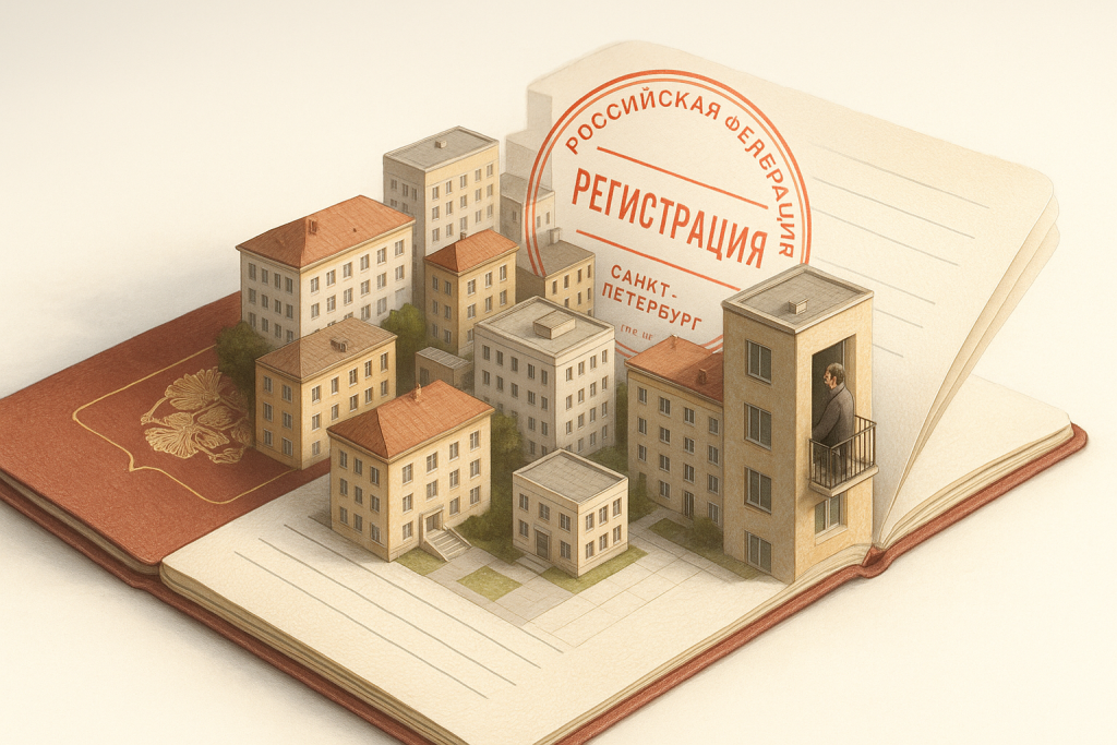 как прописать человека без права на собственность
