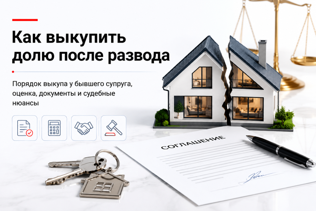 Как выкупить долю развода