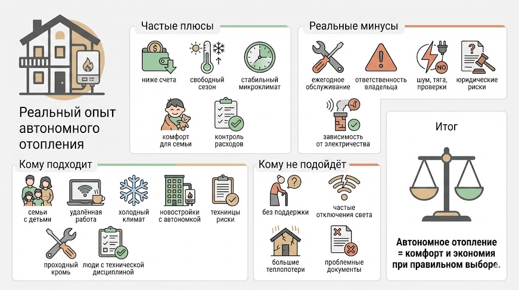 На что обратить внимание при покупке квартиры с автономным отоплением