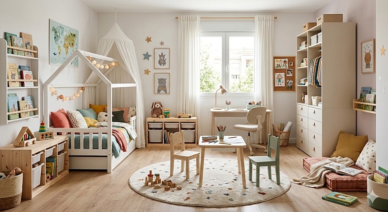 Планировка детской комнаты: как создать удобное и безопасное пространство