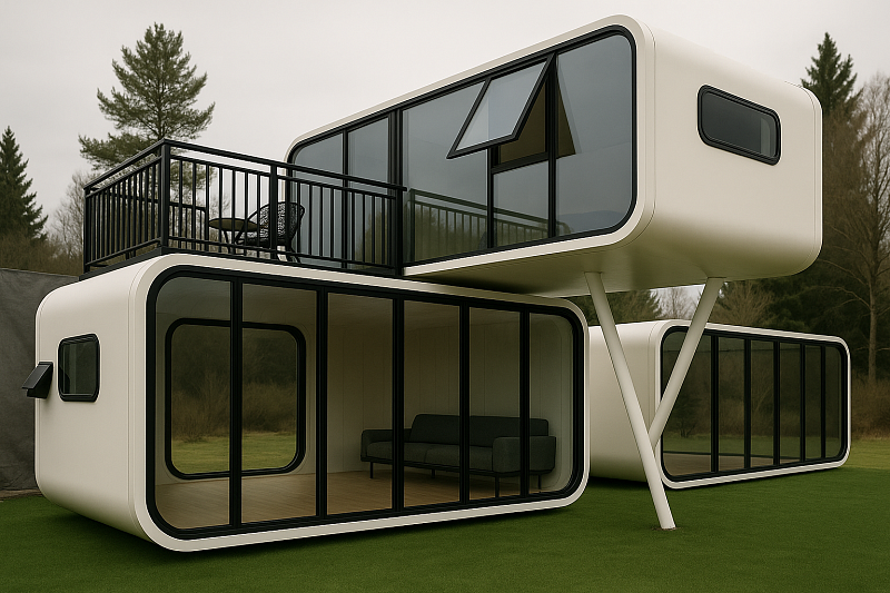 Капсульные дома: особенности технологии, плюсы и минусы